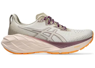 Pre-owned Asics Novablast Tr (women's) Sneakers In Nature Bathing/pearl Pink