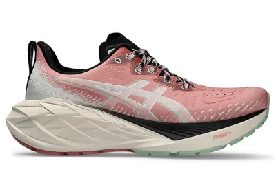 Pre-owned Asics Novablast Tr (women's) Sneakers In Nature Bathing/rose Rouge In Multi