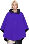 Asics Blue Kiko Kostadinov Edition Heveanoid Cape Reversible Jacket In  Blue