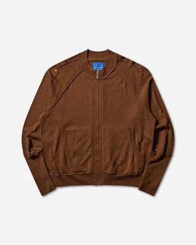 Asics Novalis Oxalidac Knit Cardigan Mole In Brown