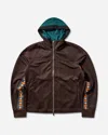 Asics Novalis Styrax Track Jacket Mole In Brown
