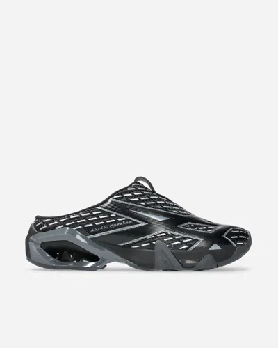 Asics Black & Gray Gel-styrax Sneakers In Obsidian Black/pure
