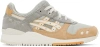 ASICS ORANGE & GRAY GEL-LYTE III OG SNEAKERS