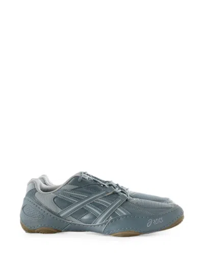 Asics Panelled Mesh Sneakers In Blue