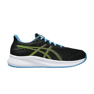 Pre-owned Asics Patriot 13 Gs 'black Electric Lime' | Kid's Size 4
