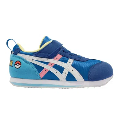 Pre-owned Asics Pokemon X Idaho Mini Ps 'greninja' | Blue | Kid's Size 10