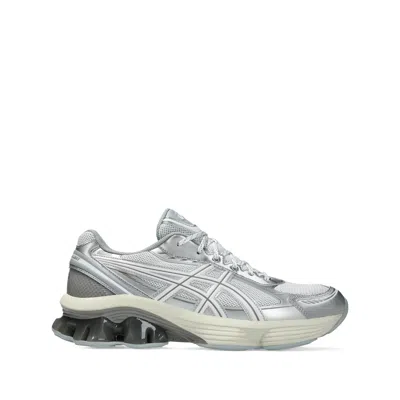 Asics Polyester Sneakers In Gray