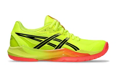 Pre-owned Asics Powerbreak Ff Paris Safety Yellow Black (women's) In Safety Yellow/black