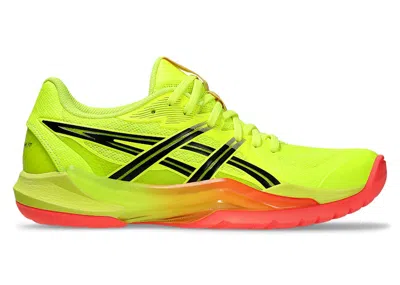 Pre-owned Asics Powerbreak Ff Paris (women's) Sneakers In Safety Yellow/black In Multi