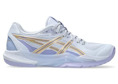 Pre-owned Asics Powerbreak Ff (women's) Sneakers In Blue Fade/champagne