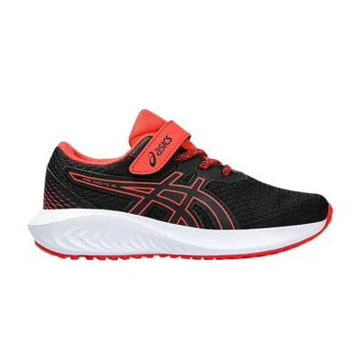 Pre-owned Asics Pre Excite 10 Ps 'black True Red' | Kid's Size 1