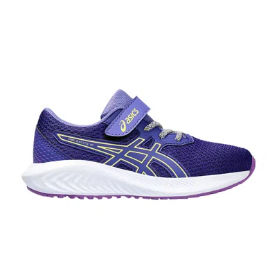 Pre-owned Asics Pre Excite 10 Ps 'eggplant Glow Yellow' | Purple | Kid's Size 1.5