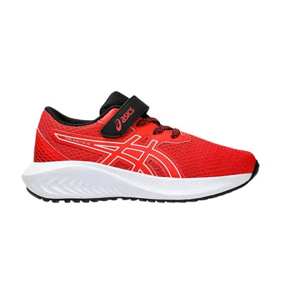 Pre-owned Asics Pre Excite 10 Ps 'fiery Red' | Kid's Size 2.5