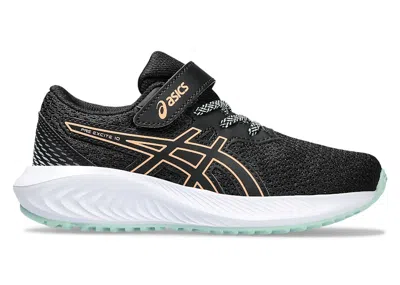 Pre-owned Asics Pre Excite 10 Sneakers In Black/bright Sunstone