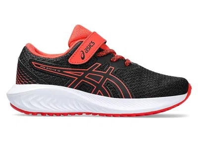 Pre-owned Asics Pre Excite 10 Sneakers In Black/true Red