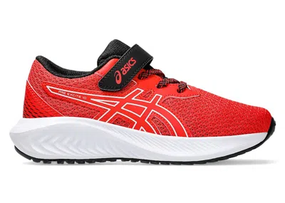 Pre-owned Asics Pre Excite 10 Sneakers In Fiery Red/white In Multi