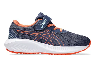 Pre-owned Asics Pre Excite 10 Sneakers In Indigo Blue/nova Orange