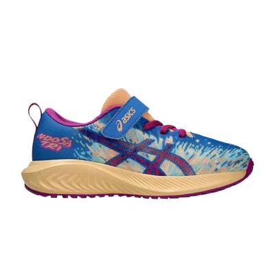 Pre-owned Asics Pre Noosa Tri 16 Ps 'nature Blue Bold Magenta' | Kid's Size 2.5