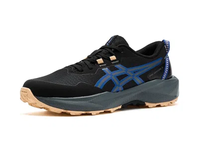 Asics Pre Venture 11 Grade School (little Kid/big Kid) Kids Shoes Black/ Blue : 4 Big Kid M, Textile