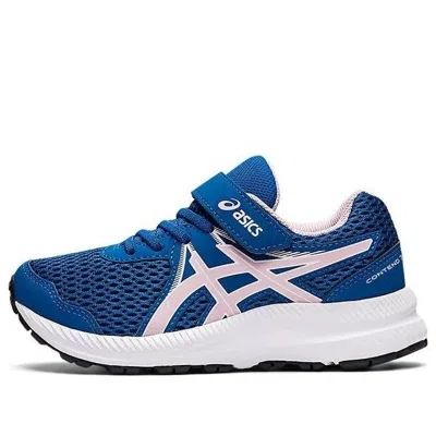 Asics (ps)  Contend 7 'lake Drive Barely Rose' In Blue