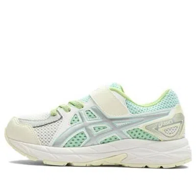 Asics (ps)  Gel-contends 'beige Green' In Multi