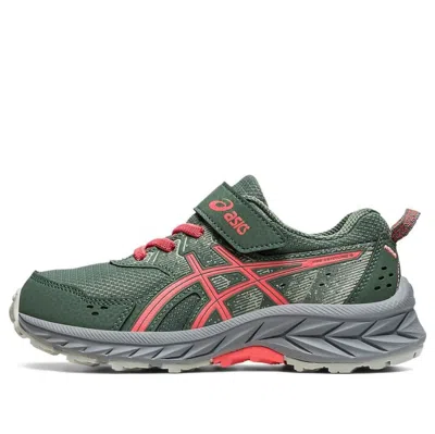 Asics (ps)  Gel-venture 9 'ivy Papaya' In Green