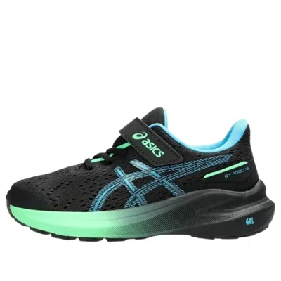 Asics (ps)  Gt-1000 13 'black Digital Aqua' In Multi