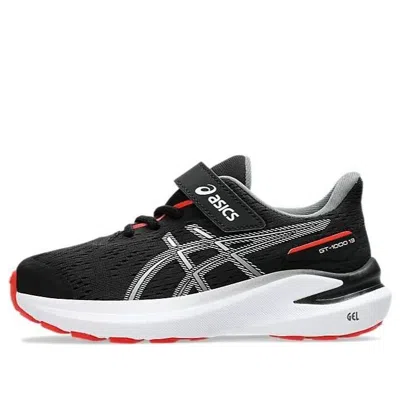 Asics (ps)  Gt-1000 13 'black Fiery Red' In Multi