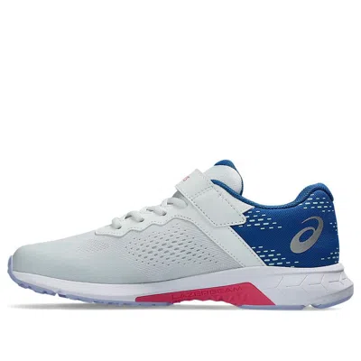 Asics (ps)  Lazerbeam Shoes 'white Blue Pink' In Gray