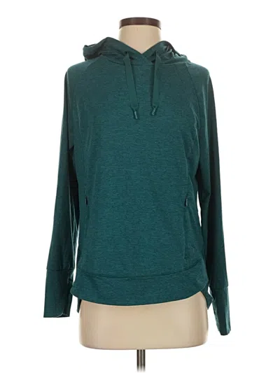 Pre-owned Asics Pullover Hoodie In Blue