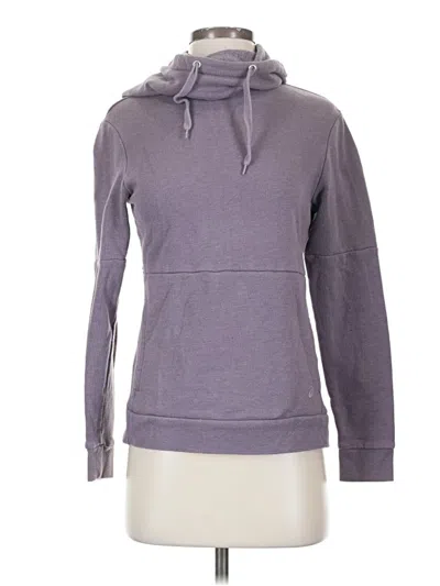 Pre-owned Asics Pullover Hoodie In Purple