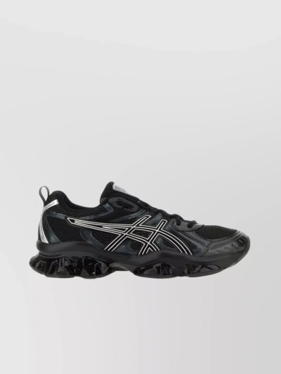 Asics Quantum Kinetic Low-top Sneakers With Mesh Panels In Black