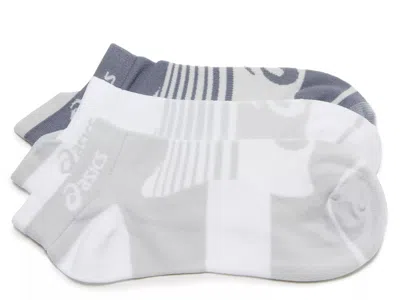 Asics Quick Lyte 3pair Ankle Socks In Multi