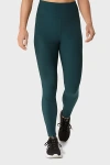 Asics Rib High Waist 7/8 Athletic Legging In Saxon Green, Women's At Urban Outfitters