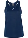 Asics Road Tank Top In Blue