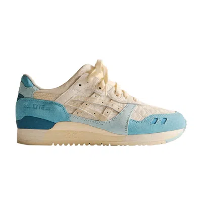 Pre-owned Asics Ronnie Fieg X Gel Lyte 3 Remastered 'world's Fair Pack - Canada' | Blue | Men's Size 9
