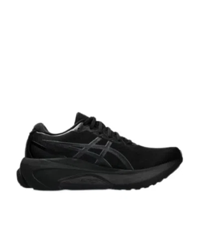 Asics Round Head Fastened With Low-top Casual Sneakers In Black