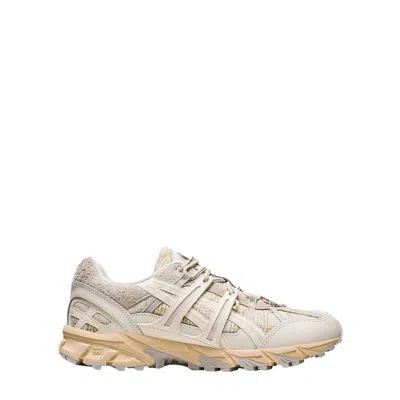 Asics Round Toe Mini Sneaker With Rubber Outsole In White