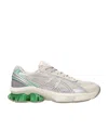 Asics Round Toe Sneakers In White