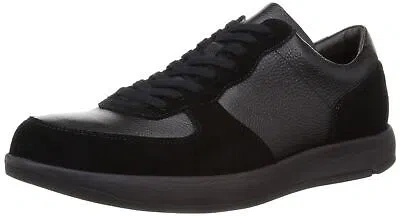 Pre-owned Asics Runwalk Trad Sneakers Mb227k Gtx 2e 498 In Black (embossed)/black (brushed)