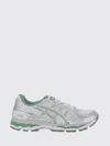 Asics Mens White Pure Silver Gel-kayano 12 Mesh Trainers Eur 43 / 9 Uk In Gray