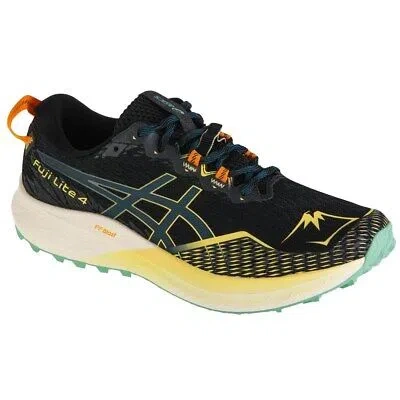 Pre-owned Asics Shoes Running Men  Fuji Lite 4 1011b698002 Black