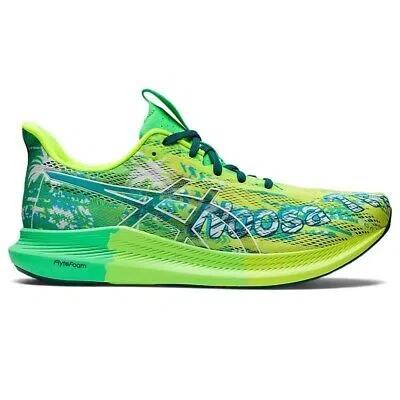 Pre-owned Asics Shoes Running Men  Noosa Tri 14 1011b368750 Green