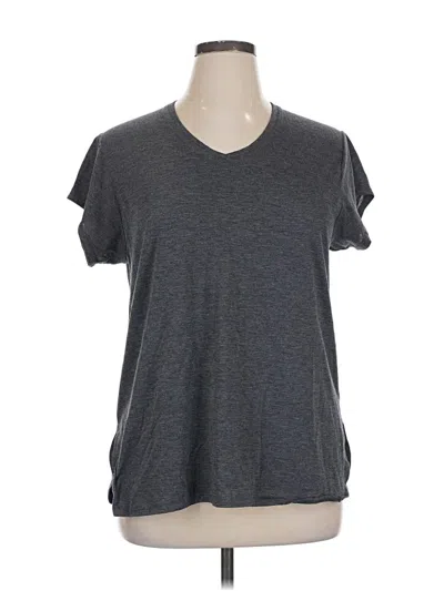 Pre-owned Asics Short Sleeve T-shirt In Gray
