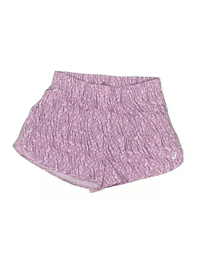 Pre-owned Asics Shorts In Purple