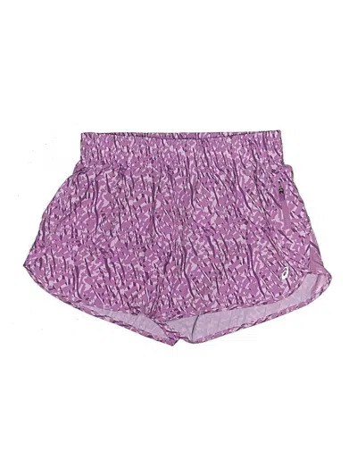 Pre-owned Asics Shorts In Purple