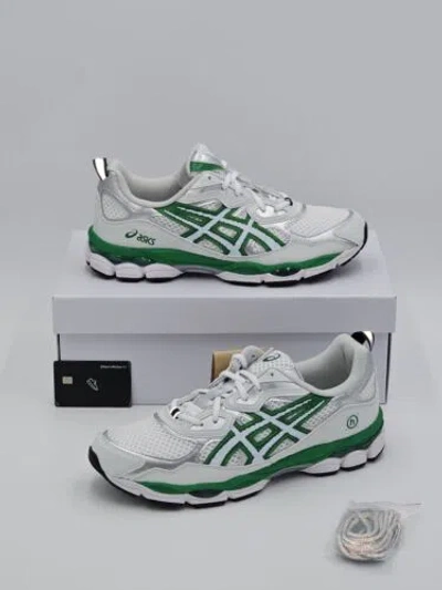 Pre-owned Asics Size 10.5 ?  Hidden Ny X Gel Nyc Green ? Fast Ship In White