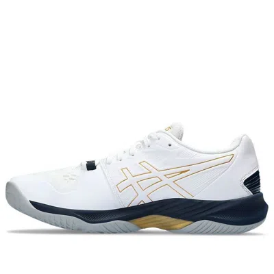 Asics Sky Elite Ff 2 Volleyball Shoes 'white Gold'