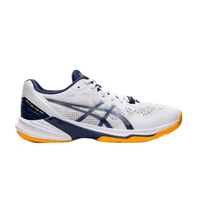 Pre-owned Asics Sky Elite Ff 2 'white Deep Ocean'