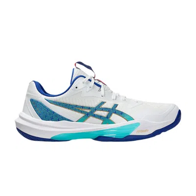 Pre-owned Asics Sky Elite Ff 3 'white Blue' | Men's Size 9